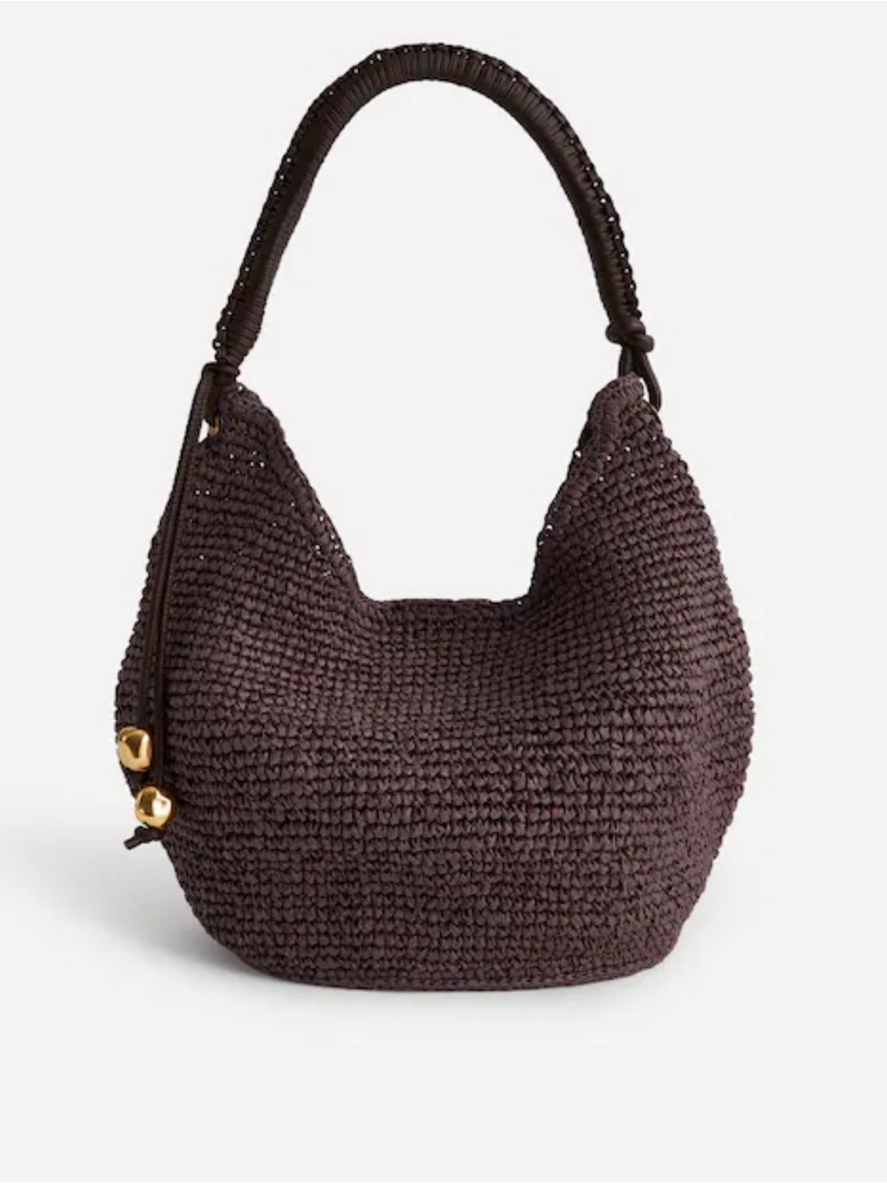 Madewell Camren  Raisin Straw Bag